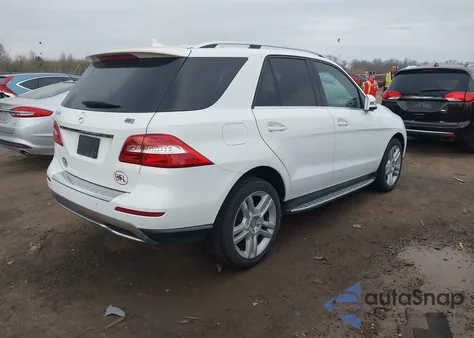 2015 Mercedes-Benz Ml 350 from USA, damaged, VIN 4JGDA5JB0FA608045